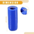 thumbnail image 4 of 1 unidad de tap?n de extremo de manguera de vac?o de admisi?n de tapa de refrigerante de silicona universal de 14mm 0.55 "ID-coche para puerto de agua de vac?o de derivaci?n del calentador de refrigerante-azul de silicona Unique Bargains Tapa de manguera de silicona, 4 of 6