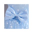thumbnail image 6 of hirigin Girl Princess Dress, Children Baby Toddler Dot Decor Wedding Short Puff Sleeves Tutu Skirt Gown, 6 of 9