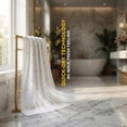 thumbnail image 6 of REGALWOVEN Cute Embroidery Cotton Bath Towels, 1 Pack Soft and Absorbent Oversized Towel for Home, Hotel, Spa, Gym Banana White 55" x 28", 6 of 7