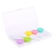 thumbnail image 1 of 5 pares de porta lentes de contacto de viaje portátil, caja de almacenamiento para remojo, juego de estuches A # UN Colcomx Caja de lente de contacto, 1 of 8