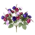 thumbnail image 2 of ICQOVD Artificial Rose Bouquet Consisting 7 branches Roses Silk Decorative Bouquet, 2 of 7