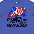 thumbnail image 4 of Inktastic My Favorite Veterans Are My Mom and Dad Youth T-Shirt, 4 of 5