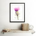 thumbnail image 4 of Wee Blue Coo Scottish Thistle Flower Head Watercolour Scotland Framed Art Print, 4 of 10