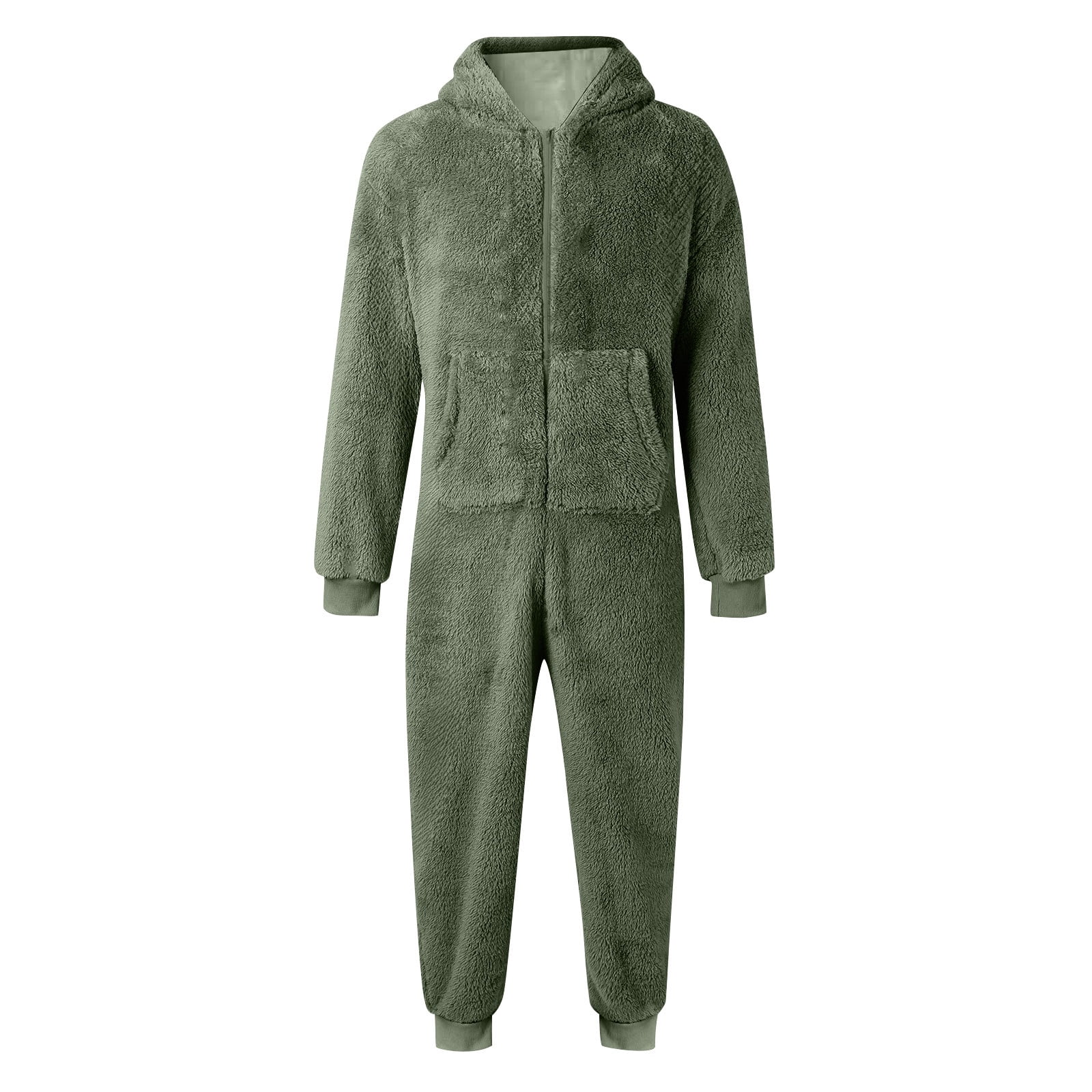 Adeawade Child Spring Onesie For Boys 5-6 Years Long Sleeve Round Neck Boys Warm Hooded Onesie Jumpsuit Winter Warm Lined Pajama Outfit For Toddler Kids Relax Fit Wear Dark Green