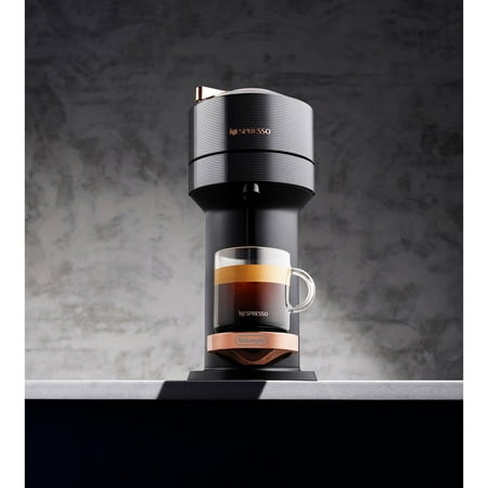 Nespresso Vertuo Next Premium Coffee and Espresso Maker by De'Longhi,  Black Rose Gold - Black Rose Gold