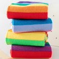 thumbnail image 4 of 1 Pair of Girls' Rainbow Calf Socks, 4 of 8