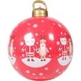 thumbnail image 1 of GOOHOCHY Decoración de la bola de Navidad inflable Giant de la fiesta de Navidad, 1 of 8