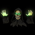 thumbnail image 3 of Northlight LED Lighted Grim Reaper with Sound Outdoor Halloween Decoration - 8", 3 of 6