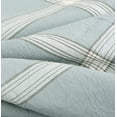 thumbnail image 6 of Home Soft Things 3 Piece Washed Cotton Duvet Cover Set, Windowpane, Blue, King (102" x 90"), 6 of 7