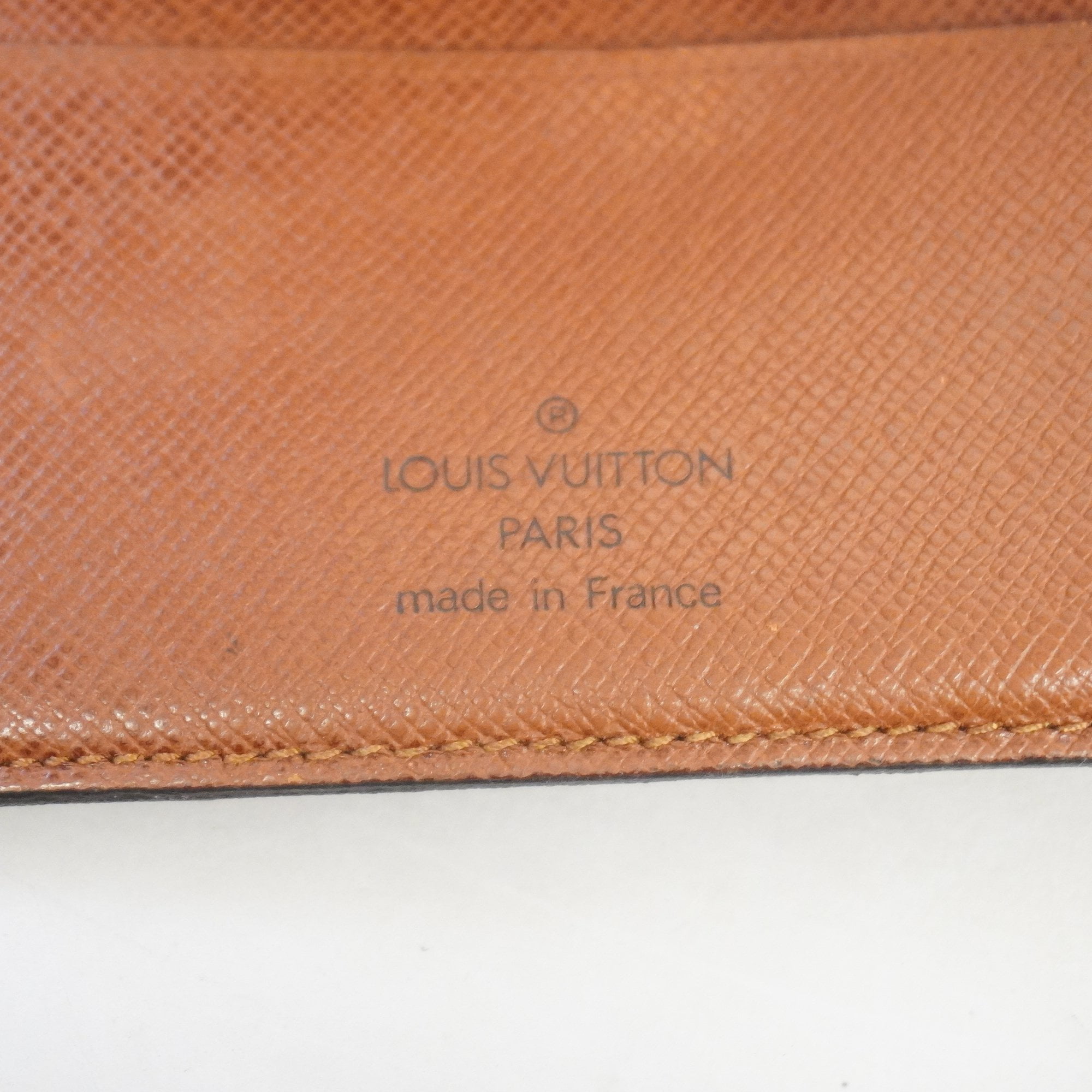Authenticated Used Louis Vuitton M67579 Unisex Monogram Wallet  Beige,Green,Ivory 