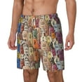 thumbnail image 2 of Uemuo Funny Dogs Family Pattern Mens Swim Trunks Quick Dry Board Shorts with Mesh Lining, Stretch Beach Shorts Quick Dry No-Chafing Board Shorts-X-Large, 2 of 9