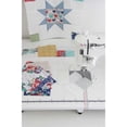 thumbnail image 2 of Edredón con estampado de clock, cosido brillantemente, 60 x 72 pulgadas, 2 of 6