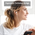 thumbnail image 3 of 2 Pack USB-C Wired Earbuds for iPad Pro iPhone 15\16\17 Series, Hi-Fi Stereo Sound with Mic Volume Control, Universal Android Compatible, 3 of 8
