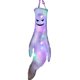 thumbnail image 2 of Halloween Ornament Spooky Windsock Led Lights Hanging Spooky Banner Wind RibbonStyle 1, 2 of 5