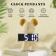 thumbnail image 5 of Resina Nordic Bear Estatua Batería/Plug-in Uso Bear Despertador Ornamento (Beige) Ndcxsfigh  Libre de BPA, 5 of 9