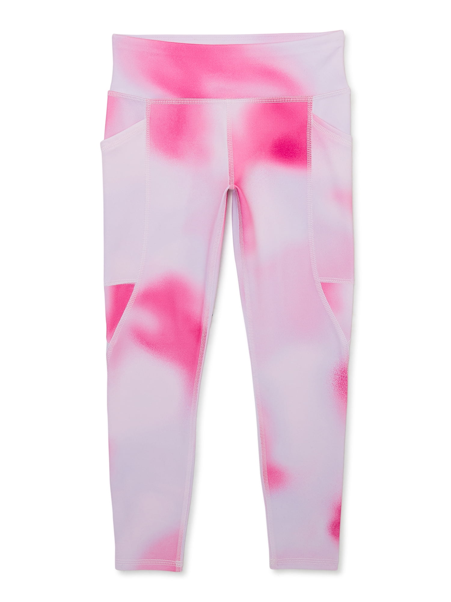 Athletic Works Girls Core Leggings, Sizes 4-18 & Plus