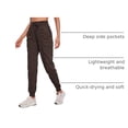 thumbnail image 4 of Pantalones Joggers CRZ YOGA Mujer 72 cm Bolsillos Marrón XL, 4 of 5