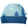 thumbnail image 1 of Gorro reversible de algodón orgánico con ancla para bebé Finn + Emma, 1 of 2