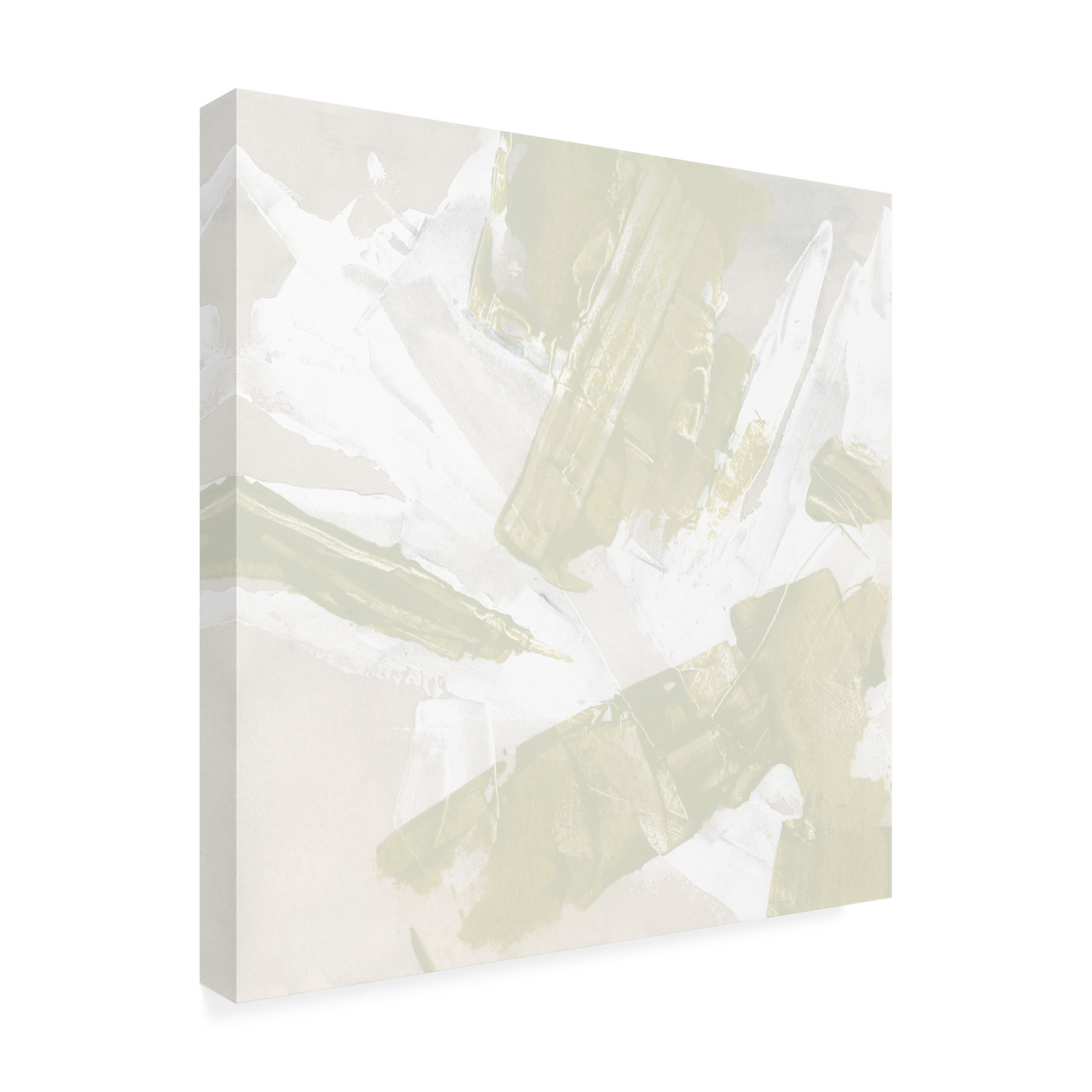 Trademark Fine Art June Erica Vess  Ice Rhythym I Canvas Wall Art