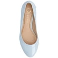 thumbnail image 5 of Journee Womens Saarii Slip On Block Heel Round Toe Pumps, 5 of 10