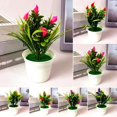 thumbnail image 4 of Families Artificial Plant Flowers Offices Parties Room Weddings Calla Lily Home Potted Restaurants High Quality, 4 of 6