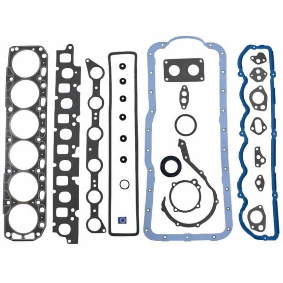 Full Rebuilder Gasket Set for 87-96 Ford 4.9L/300 V6 with 1-Piece Oil Pan Gasket