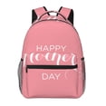 thumbnail image 1 of Easygdp Happy Mother's Day Mochila Ergonómica Versátil para Laptop - Múltiples Bolsillos, Correas Ajustables, Unisex para Escuela, Viajes y Actividades al Aire Libre-One Size, 1 of 5