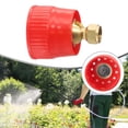thumbnail image 1 of Bgsha Agriculture 45 Degrés Réglable Irrigation Pulvérisation Buse Coupe-Vent Brouillard Sprinkler, 1 of 9