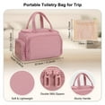 thumbnail image 3 of Neceser de viaje WGEAR para mujer ligero rosa, 3 of 9