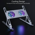 thumbnail image 4 of Soporte portátil Sunnimix Base de aleación de aluminio Plegable ajustable, 4 of 8