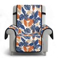 thumbnail image 2 of SCRAWLGOD Monstera Palm Leaf Print Recliner Chair Cover Non Slip Breathable Recliner Cover with Pocket Washable Reclining Slipcover for Living Room, 2 of 7