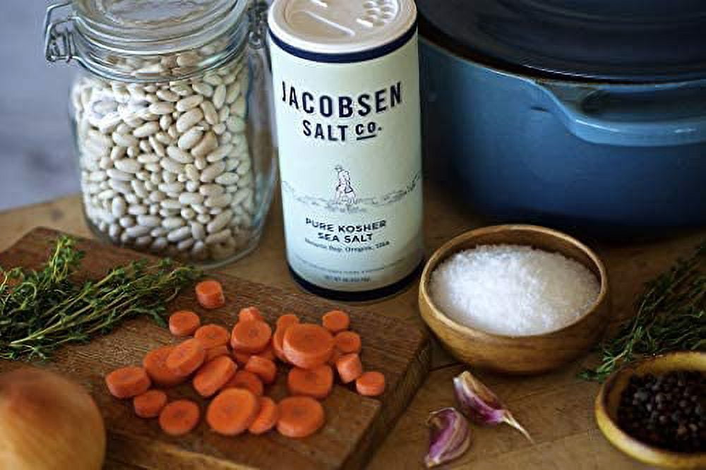 Jacobsen Salt Co. Pure Kosher Sea Salt -1lb