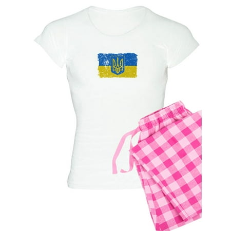 

CafePress - Ukraine Coat Of Arms Flag Pajamas - Women s Light Pajamas