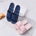 thumbnail image 2 of Womens Mens Slip On Slippers Non-Slip Shower Sandals, Drainage Holes Quick Drying Gym Slippers Shoes for Bathroom, Blue Beach Water Slide House Slippers for Indoor Outdoor Massage Footwear, 2 of 3