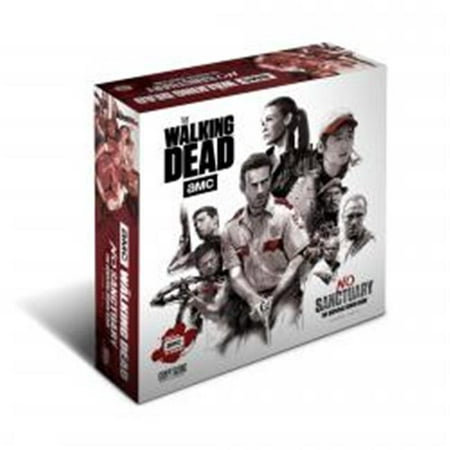Walking Dead No Sanctuary Base Game Strategy AMC Board Game Cryptozoic Entertainment (The Walking Dead Board Game The Best Defense)
