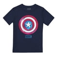 thumbnail image 1 of Captain America Boys/Girls Drip Shield T-Shirt, 1 of 4