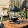 thumbnail image 4 of Camping Lantern Rétro Rechargeable Poignée Portable Étanche Éclairage Réglable Gradation en Continu Haute Luminosité LED Lampe Emergency pour Camping, 4 of 7