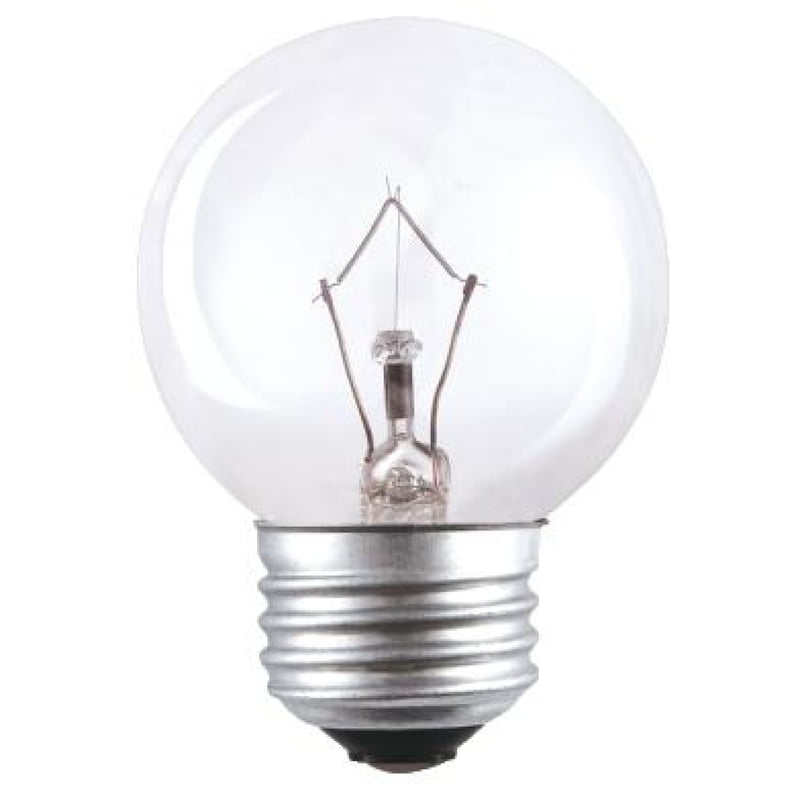 HC Lighting 25W 120-130V Lava Lamp Light Bulb E17 Intermediate Base Clear 5/PK 