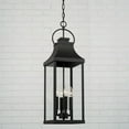 thumbnail image 2 of 4 Light Outdoor Hanging Lantern In Traditional Style-29.5 Inches Tall And 9 Inches Wide-Oiled Bronze Finish Capital Lighting 946442Oz, 2 of 9
