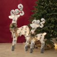 thumbnail image 3 of Navidad grande luminoso muñeco de nieve LED invierno vacaciones patio supermercado decoración Navidad muñeco de nieve, 3 of 4