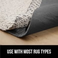 thumbnail image 5 of Felt and Natural Rubber Stay in Place Slip Resistant Rug Pad, 1/8in Thick, 5x7 FT Protective Padding Under Area Rugs, Cushioned Gripper Pads, Carpet Runners, Hardwood Floors Protection, 5 of 7
