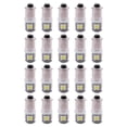 thumbnail image 1 of 10 X Ba9S T4W 5 Led Smd 5050 Car Indicator Light Interior Bulb Lamp, 1 of 3