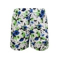 thumbnail image 3 of Aayomet Big and Tall Mens Swim Trunks Spring Holiday Beach Beach Pants Swimming Trunks Shorts (White, M), 3 of 5