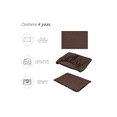 thumbnail image 4 of Juego De Sabanas Matrimonial Egipcian Premium 2,800 Hilos 4 pzs CAFE, 4 of 4