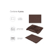thumbnail image 4 of Juego De Sabanas Matrimonial Egipcian Premium 2,800 Hilos 4 pzs CAFE, 4 of 4