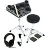 Yamaha YDD60 PRO Electronic Drum Pack with Stand, Throne, Power Supply, and Professional Headphones