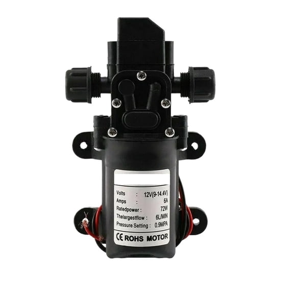12V Water Pump Caravan Camper Motorhome High Pressure Water Pump 6L/Min