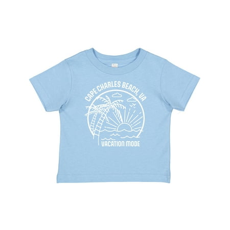 

Inktastic Summer Vacation Mode Cape Charles Beach Virginia Gift Baby Boy or Baby Girl T-Shirt