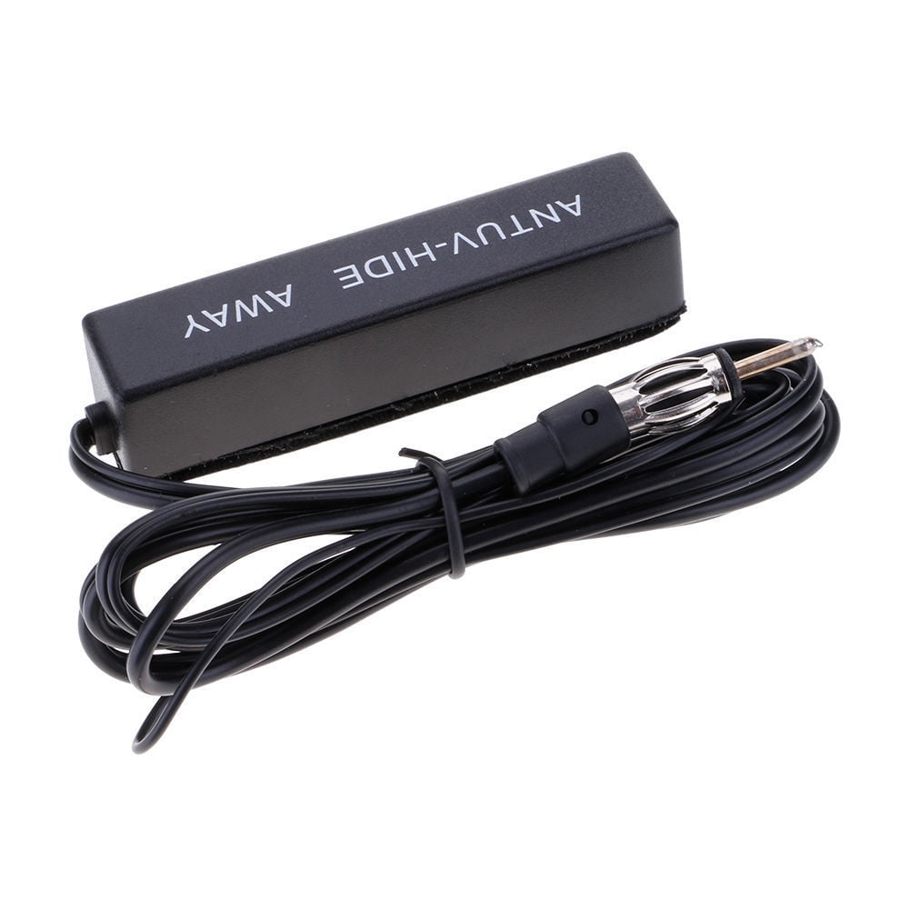 Auto Car Hidden Amplified Antenna 12V Electronic Stereo AM//FM Radio Universal YS