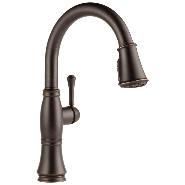 Delta Cassidy Single Handle PullDown Kitchen Faucet with Shield Spray